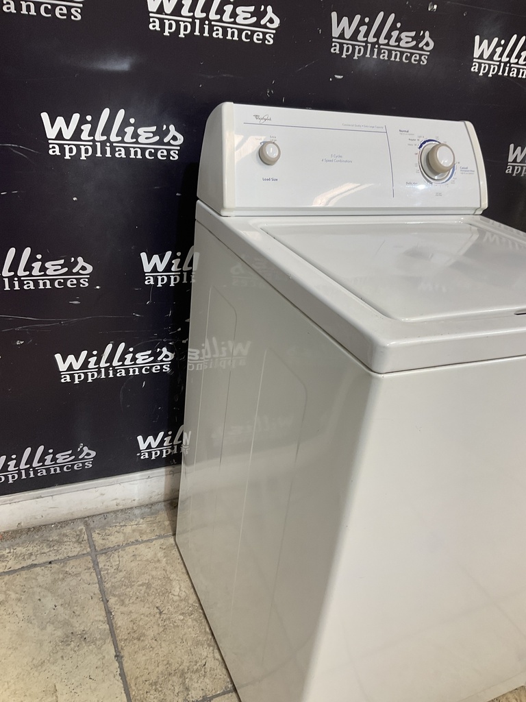 Whirlpool Used Washer Top-load 24inches (white)