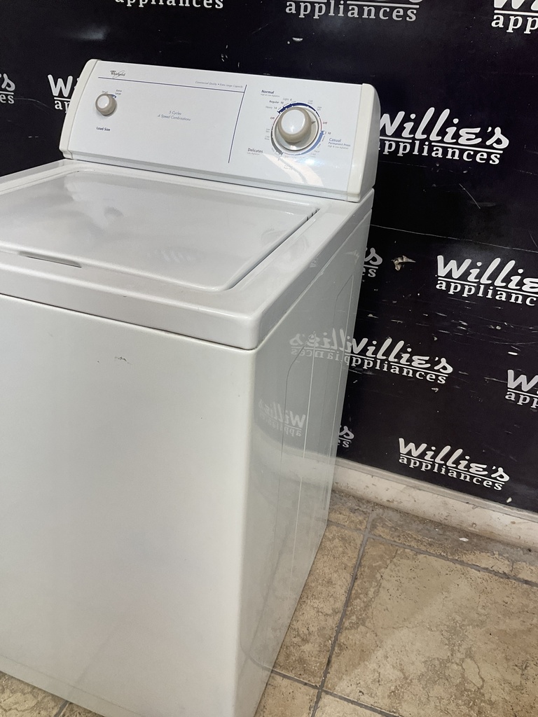 Whirlpool Used Washer Top-load 24inches (white)