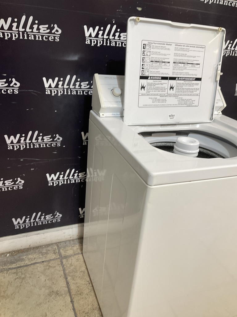 Whirlpool Used Washer Top-load 27inches (white) 