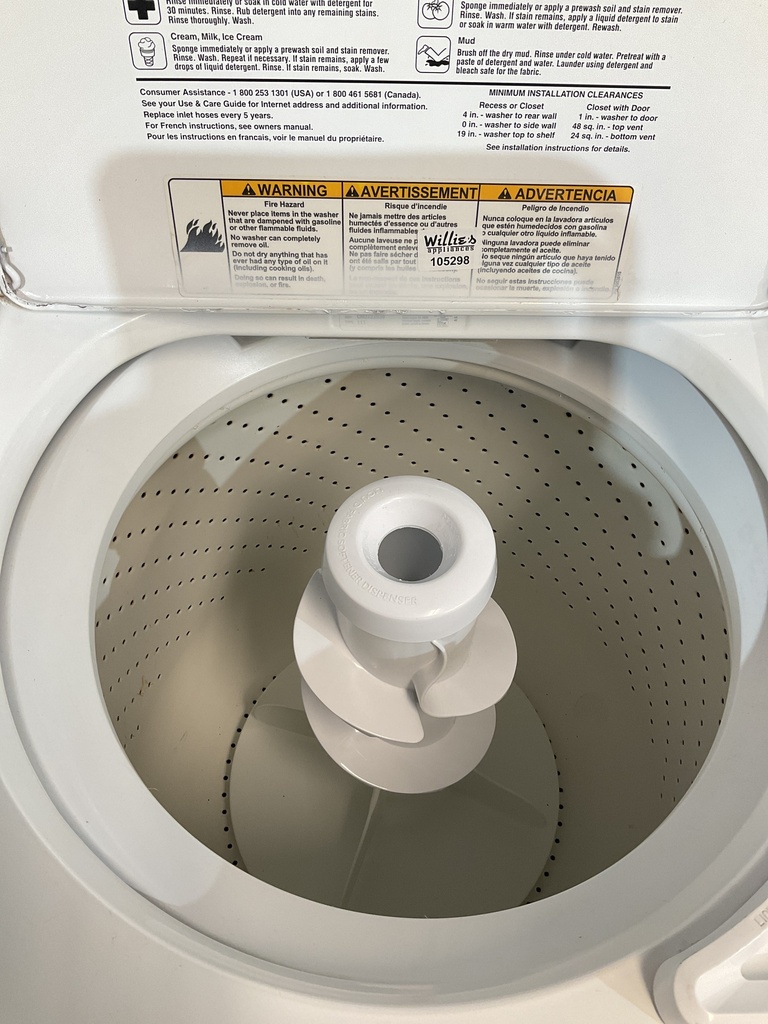 Estate Used Washer Top-load 27inches (White) 