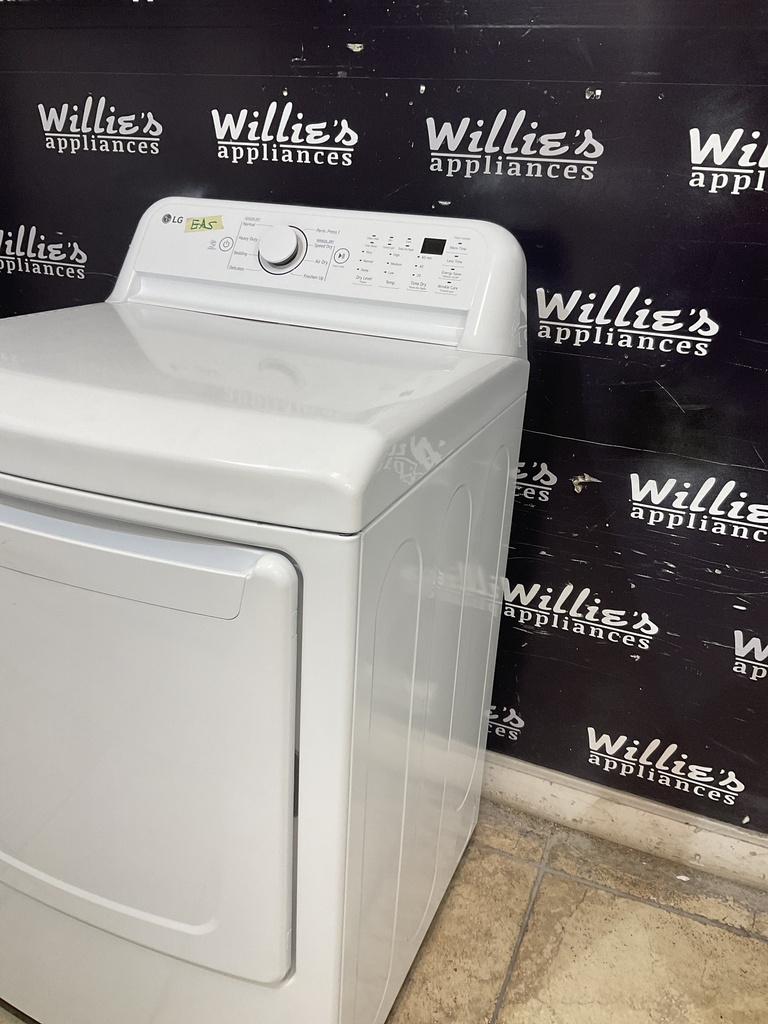 Lg Used Natural Gas Dryer 27inches (White) 
