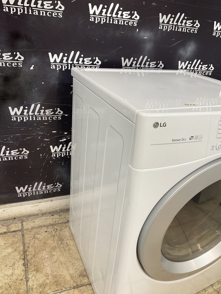 Lg Used Natural Gas Dryer 27inches (White) 