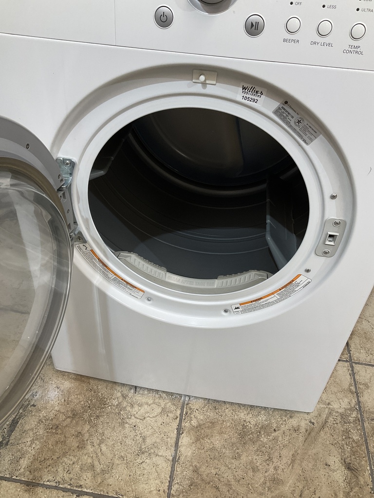 Lg Used Natural Gas Dryer 27inches (White) 