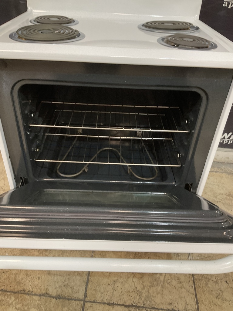 Frigidaire Used Electric Stove 220volts (40/50 AMP) 30inches {no cord} (White) 
