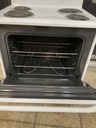 Frigidaire Used Electric Stove 220volts (40/50 AMP) 30inches {no cord} (White) 