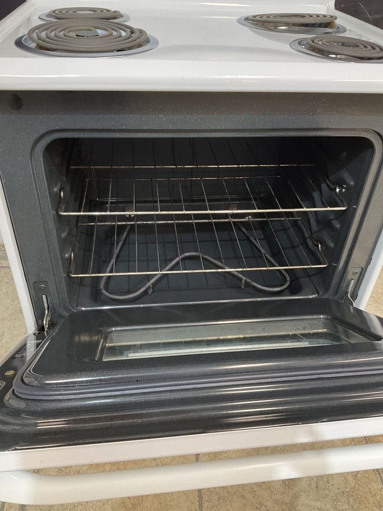 Frigidaire Used Electric Stove 220volts (40/50 AMP) 30inches {no cord} (white) 