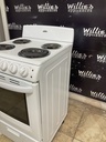 Summit Used Electric Stove 220volts (40/50 AMP) 24inches {4 prong} (White)