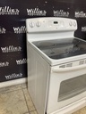 Ge Used Electric Stove 220volts (40/50 AMP) 30inches {no cord} (White) 