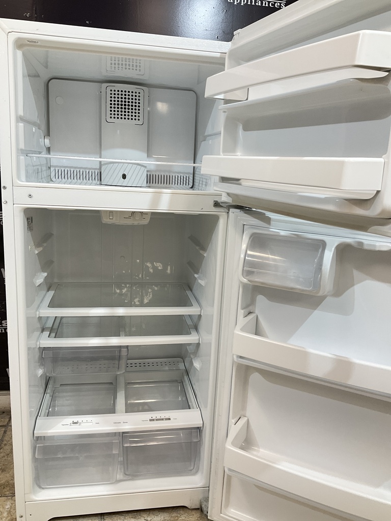 Ge Used Refrigerator Top and Bottom 28x64 1/2” (White) 