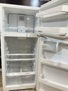 Ge Used Refrigerator Top and Bottom 28x64 1/2” (White) 