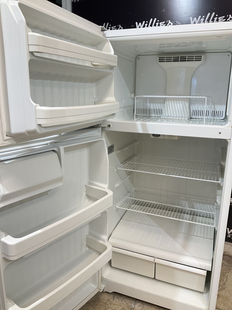 Hotpoint Used Refrigerator Top and Bottom 28x62 (white) 