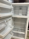 Hotpoint Used Refrigerator Top and Bottom 28x61 1/2” (White) 
