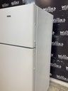 Hotpoint Used Refrigerator Top and Bottom 28x61 1/2” (White) 
