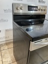 Frigidaire Used Electric Stove 220volts (40/50 AMP) 30inches {4 prong} (Stainless steel) 