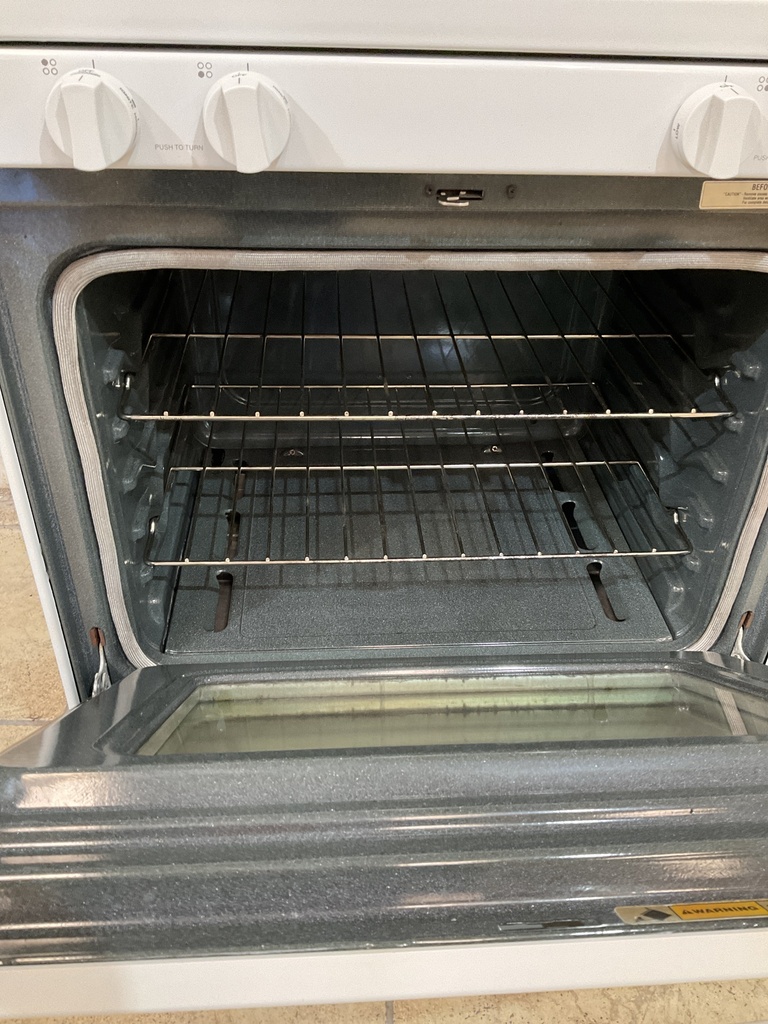 Whirlpool Used Natural Gas Stove 30inches (White) 