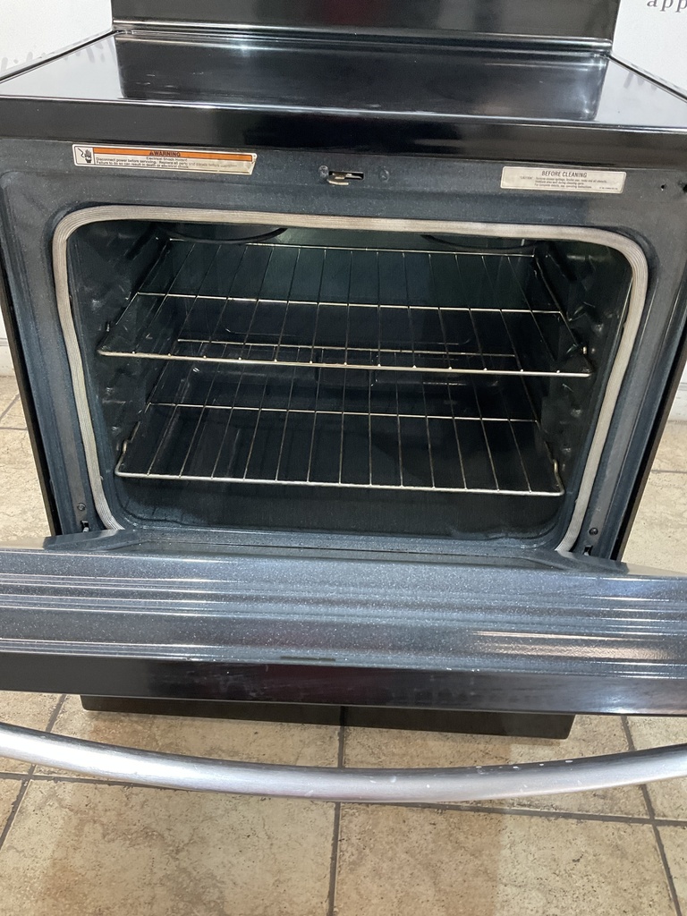 Whirlpool Used Electric Stove 220volts (40/50 AMP) 30inches {no cord} (Stainless Steel) 