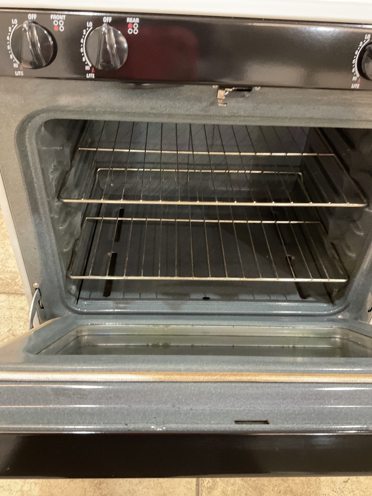 Ge Used Gas Propane Stove 30inches (White/black) 