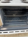 Ge Used Electric Stove 220volts (40/50 AMP) 30inches {no cord} (White) 