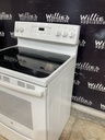 Ge Used Electric Stove 220volts (40/50 AMP) 30inches {no cord} (White) 