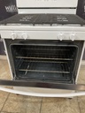Whirlpool Used Natural Gas Stove 30inches (White) 