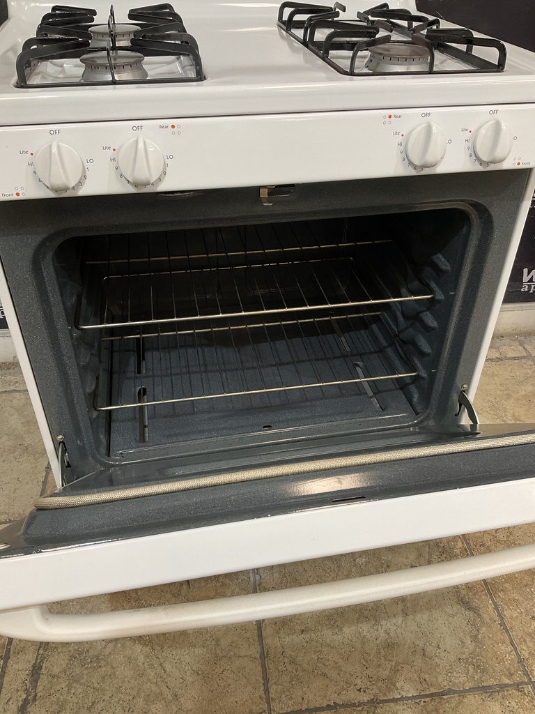 Hotpoint Used Gas Propane Stove 30inches (White) 