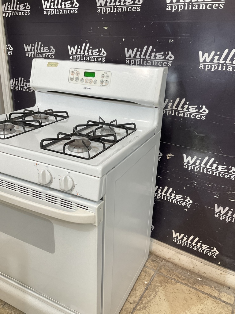Hotpoint Used Gas Propane Stove 30inches (White) 