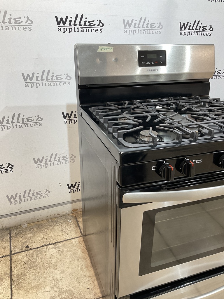 Frigidaire Used Gas Propane Stove 30inches (Stainless Steel) 