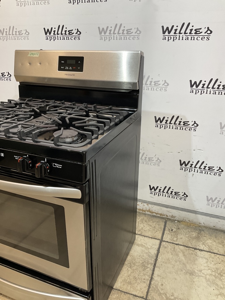 Frigidaire Used Gas Propane Stove 30inches (Stainless Steel) 