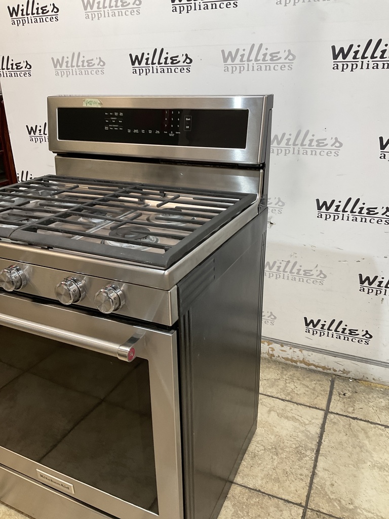 KitchenAid Used Gas Propane Stove 30inches (Stainless Steel) 