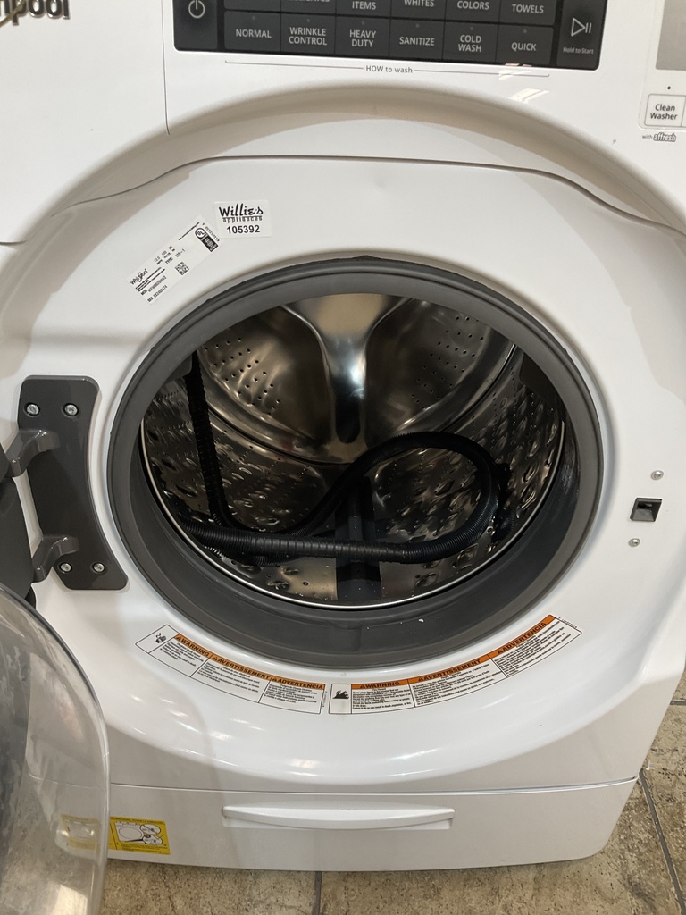 Whirlpool Used Washer Front-load 27inches (White)