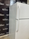 Frigidaire Used Refrigerator Top and Bottom 28 1/2” x 65” (White) 