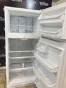 Frigidaire Used Refrigerator Top and Bottom 28 1/2” x 65” (White) 