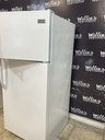 Frigidaire Used Refrigerator Top and Bottom 28 1/2” x 65” (White) 