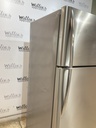 Frigidaire Used Refrigerator Top and Bottom 30x66 (Stainless Steel) 
