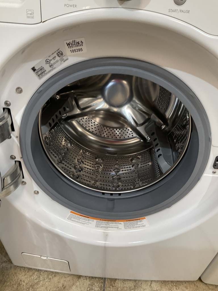 Kenmore Used Electric Set Washer/Dryer 220volts (30 AMP) 27inches {3 prong} (White) 