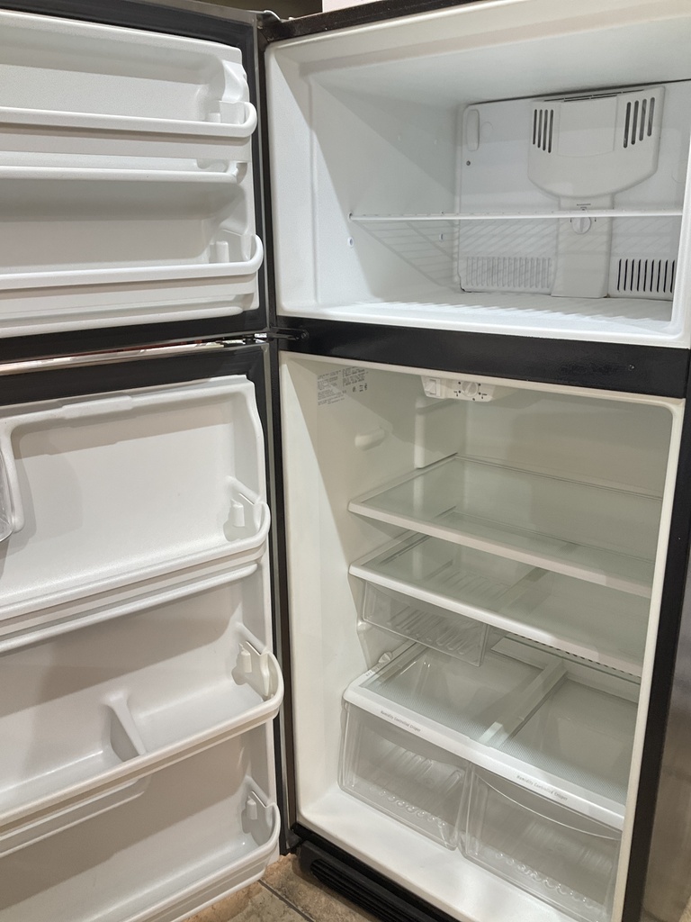 Frigidaire Used Refrigerator Top and Bottom 30x66 (stainless steel) 