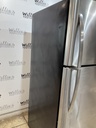 Frigidaire Used Refrigerator Top and Bottom 30x68 1/2” (Stainless Steel) 