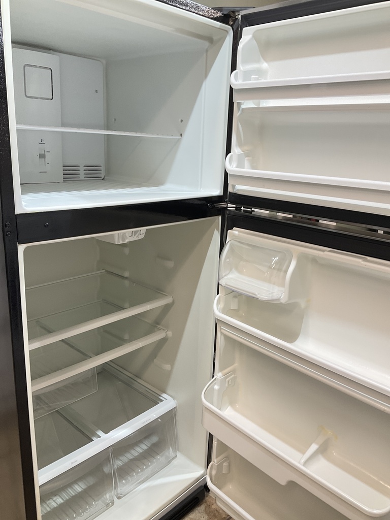 Frigidaire Used Refrigerator Top and Bottom 30x68 1/2” (Stainless Steel) 