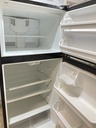Frigidaire Used Refrigerator Top and Bottom 28 1/2” x 65” (stainless steel) 