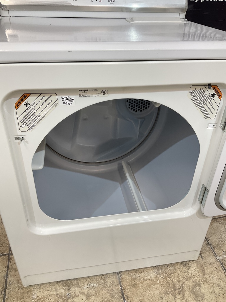 Maytag Used Electric Dryer 220volts (30 AMP) 29inches {3 prong} (White) 