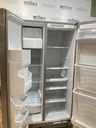 Whirlpool Used Refrigerator Side by Side 36x68 1/2” (Stainless Steel) 