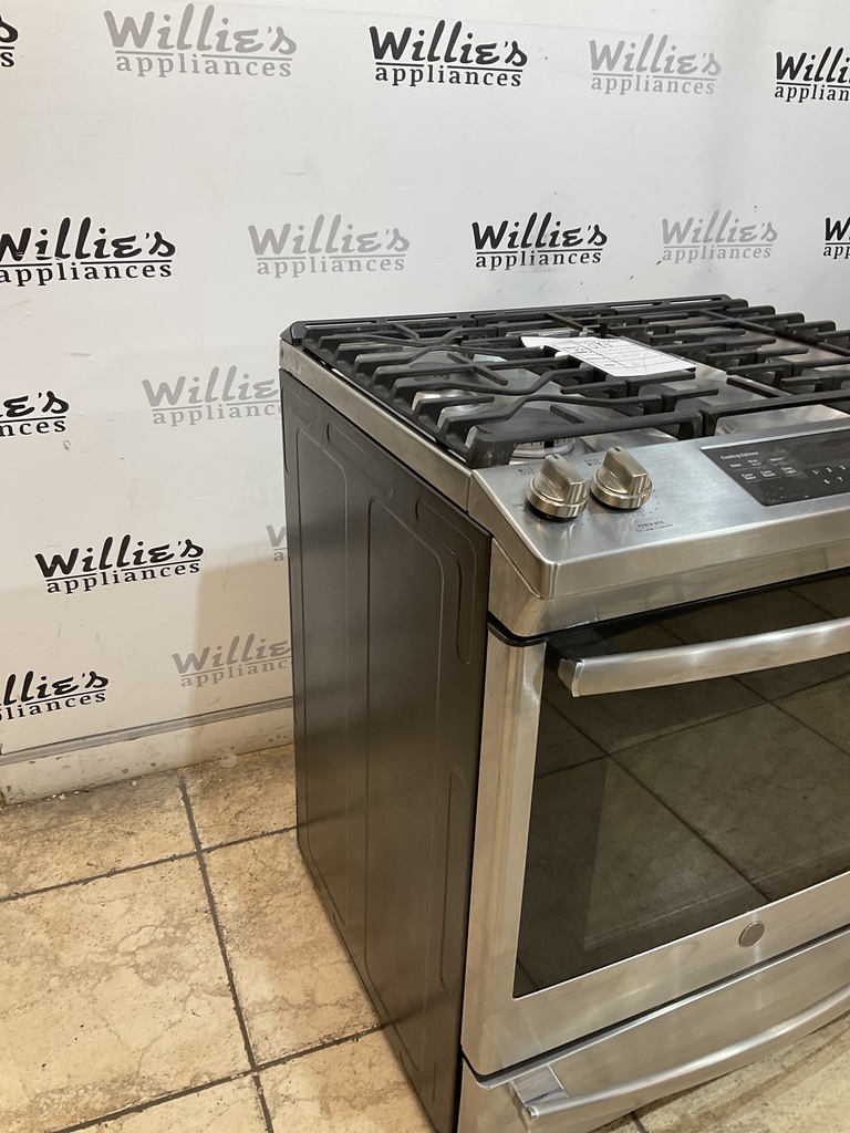 Ge Used Natural Gas Stove 30inches (Stainless Steel) 