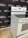 Whirlpool Used Electric Stove 220volts (40/50 AMP) 30inches {no cord} (White) 