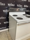 Ge Used Electric Stove 220volts (49/50 AMP)  30inches {no cord} (White) 