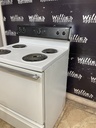 Ge Used Electric Stove 220volts (49/50 AMP)  30inches {no cord} (White) 