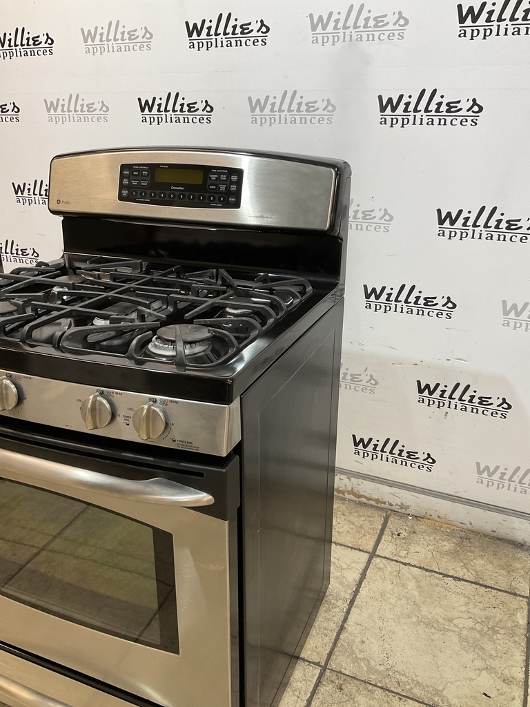 Ge Used Natural Gas Stove 30inches (Stainless Steel) 