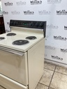 Hotpoint Used Electric Stove 220volts (40/50 AMP) 30inches {4 prong} (Bisque/Balck) 