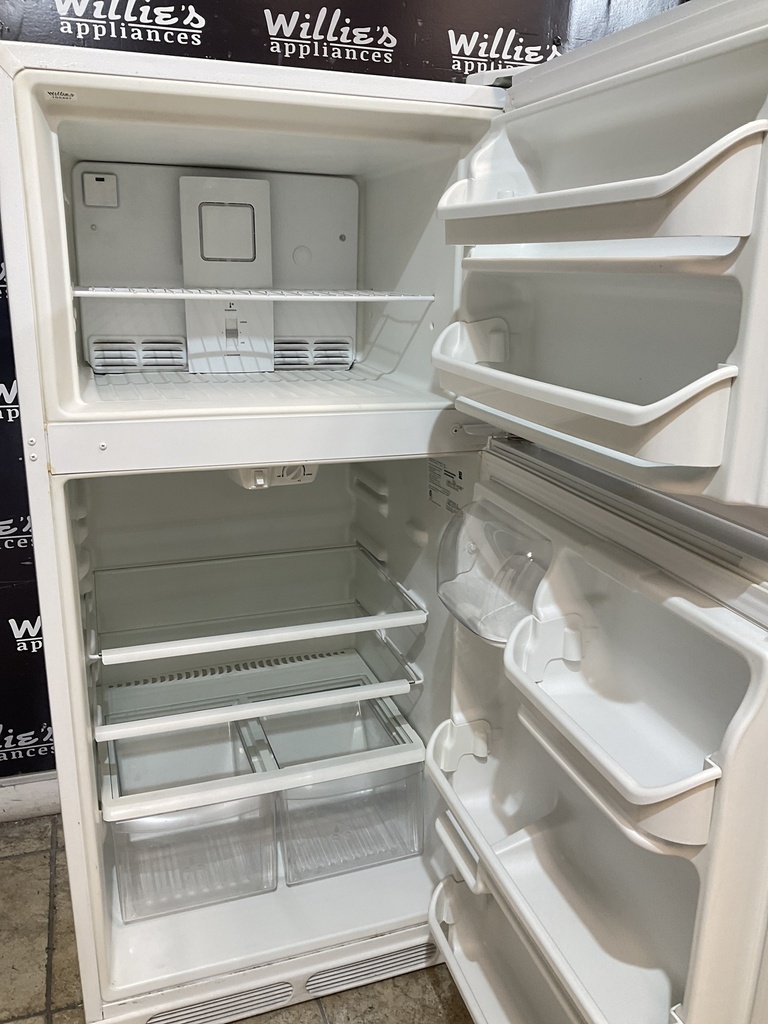 Kenmore Used Refrigerator Top and Bottom 28x60 1/2” (White) 