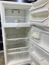Frigidaire Used Refrigerator Top and Bottom 30x66 (white)