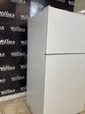 Whirlpool Used Refrigerator Top and Bottom 33x66 (White) 